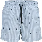 JJ REBEL Shorts de bain 'JREBHAWAII' bleu clair