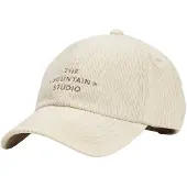 The Mountain Studio Cord Classic Cap Beige