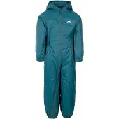 Trespass Button Race Suit Gris 6-12 Months Enfants