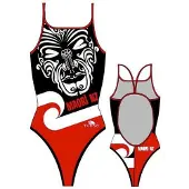 Turbo Maori New Zealand Swimsuit Rouge,Noir M Femme