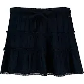 Superdry Cheesecloth Tiered Mini Skirt Bleu XL Femme