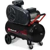 Einhell Compresseur 90 L – TE-AC 430/90/10 – 10 bar - 4 cylindres - 3000 W - entraînement par courroie - moteur à induction