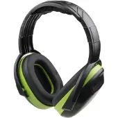 Wolfcraft Pro 4959000 Headset Hearing Protectors Vert