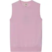 GOBI Cashmere Cardigan 'Women's Timeless Cashmere Crewneck Vest' rose