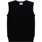 GOBI Cashmere Cardigan 'Women's Timeless Cashmere Crewneck Vest' noir