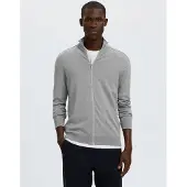 Selected Vestes en maille 'Berg' gris