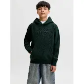Jack & jones Junior Sweat 'JJEStar' sapin / blanc