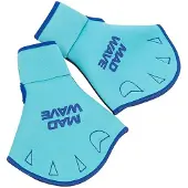 Madwave Aquafitness Swimming Gloves Bleu S