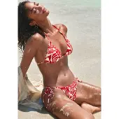 Buffalo Hauts de bikini rouge / blanc
