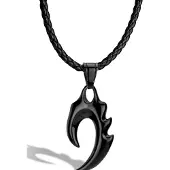 SERASAR Chaîne 'Flame' noir