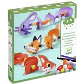 Djeco ENFILAGE - ANIMAUX MIGNONS