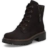Rieker Bottes à lacets 'Booties 72617' marron