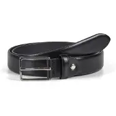 Howard London Ceinture 'Leather Belt Allen Black' noir