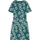 Schiesser Chemise de nuit 'Modern Nightwear' vert
