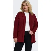 ONLY Carmakoma Blazer 'CARBetty' rouge feu