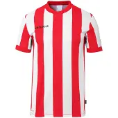 Uhlsport Stripe 2.0 Maillot manches courtes enfants - Rouge / Blanc