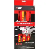 AWTOOLS VDE S2 Isolé Jeu de tournevis / 7pcs