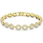 Swarovski Bracelet 'Una' or / transparent