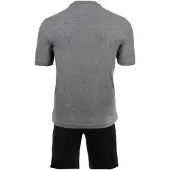 Emporio Armani Pyjama court gris / noir