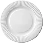 Naturestar Assiette en carton Bio ronde DM 230mm carton fibres fraîches UE=100 pièces (100x)