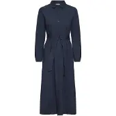 Ichi Robe-chemise 'FANTY' bleu foncé