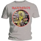 Iron Maiden T-shirt Killers Circle Homme Gris ChinéNon Applicable