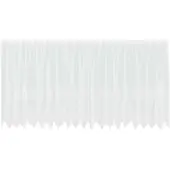 vidaXL Rideau en Dentelle Floral Blanc 140 x 500 cm Polyester