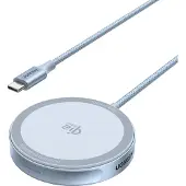 UGREEN Magflow Usb Wireless Charger Argenté