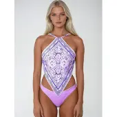 Flavia Valentini Bikini 'Capri' violet pastel