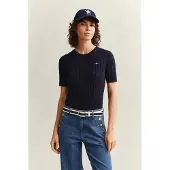 Gant pour femme. 4800105 Jersey Archive Shield marino (M), Casuel, Coton, Manche courte, Marine