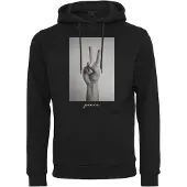 Mister tee Peace Sign Hoodie Noir M Homme