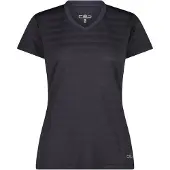 CMP T-shirt avec détails en maille horizontale femme