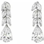 Avant Garde Boucles d'oreilles 'Simonama' argent