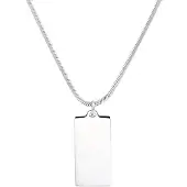 Hey Happiness Chaîne 'Outline' argent