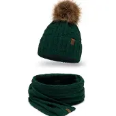 Vivisence Bonnet '7015 Set' vert