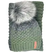 Kumixi Bonnet 'Set: Mütze & Loop Schal' olive