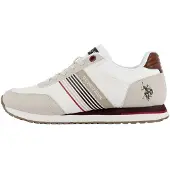 U.S. POLO ASSN. Xirio Trainers Blanc EU 42 Homme