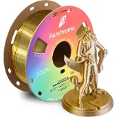 Polymaker Panchroma PLA Dual Silk 1KG / 1.75mm - Crown Gold-Silver