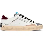 Crime London 23005aa9 Distressed Trainers Blanc EU 37 Femme