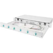 Digitus DN-96330/3 LWL Spleißbox, bestückt, LC, OM3