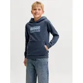 Jack & Jones Kids Junior Sweat 'JCOFUSION' bleu / bleu marine / blanc