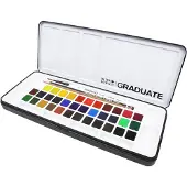 Adlibris Graduate Ensemble de peintures à l'aquarelle 38 pièces