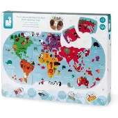 Janod Jouets pour le bain - Carte du monde