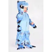 Den Goda Fen Déguisement - Dinosaur - Bleu - - 3-4 ans (98-104) - Costumes
