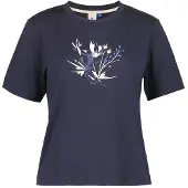 Luhta Annis Short Sleeve T-shirt Bleu L Femme
