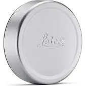 Leica 19660 Bouchon d'objectif Q, E49, aluminium, finition anodisée argent