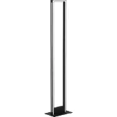 Eglo Smart LED Stehleuchte Salvilanas-Z Schwarz 130cm 33W 4300lm TW 2700-6500K Dimmbar App Alexa Google Bluetooth Zigbee