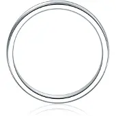 Männerglanz Bague argent