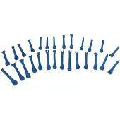 Silver ELMAX | Outillage à levier automobile, 27pcs, outillage de garniture intérieure, outillage d'installation, outillage de dépose de garniture, kit d'outillage de garniture de porte