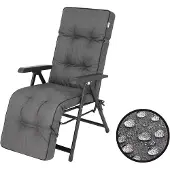 Hobbygarden Oreiller De Jardin - - Ilona - Graphite - 160x50 Cm - Relaxation